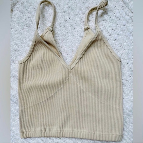 Free People Movement Happiness Runs V Neck Tank Top in Blue Size XL NWOT - Picture 6 of 8